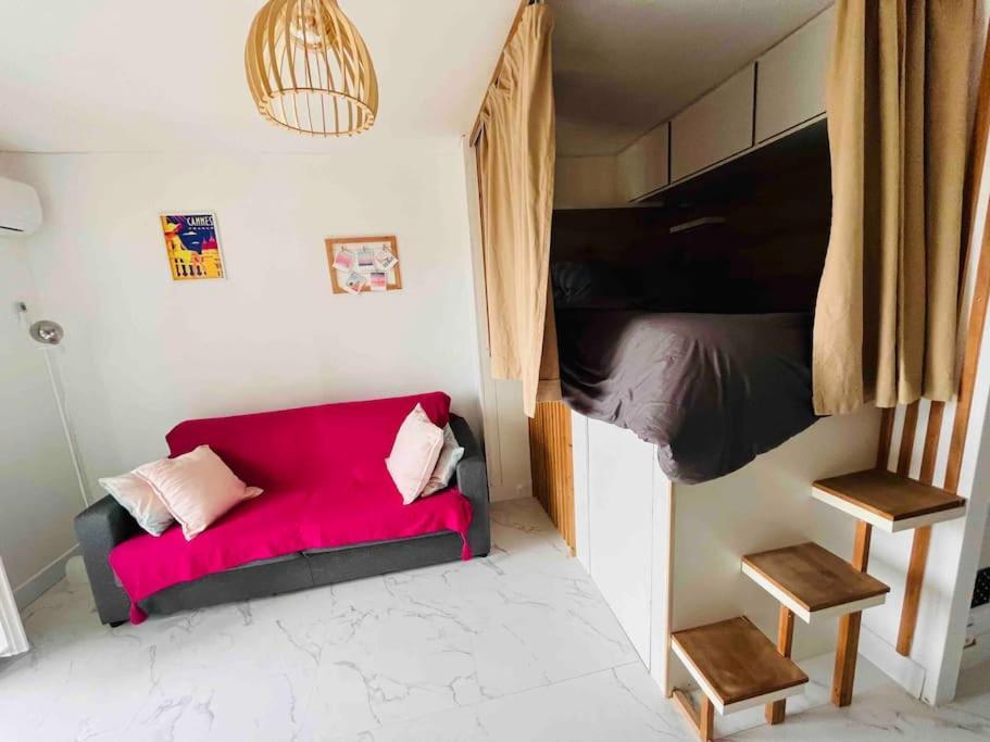 Charmant Studio Pour 3 Personnes Vallauris Exterior foto